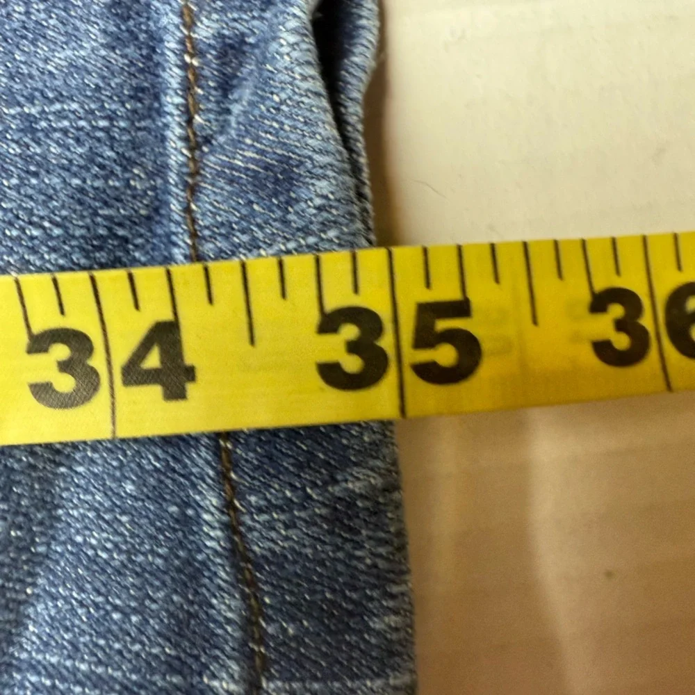 Vintage Arizona Girls Jeans 12 Slim Blue‎ Straight Leg Youth Denim Embroidered
